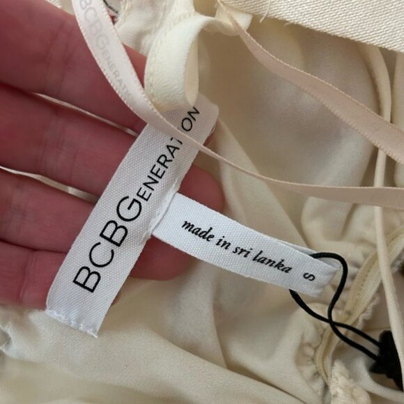 BCBGeneration Maxi Dress open back Long Floral print Size Small - Picture 14 of 16